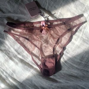 Agent Provocateur Lorna Brief Brown Panties
